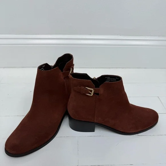 NWOT Cole Haan Haidyn Suede Ankle Boots - Picture 3 of 9